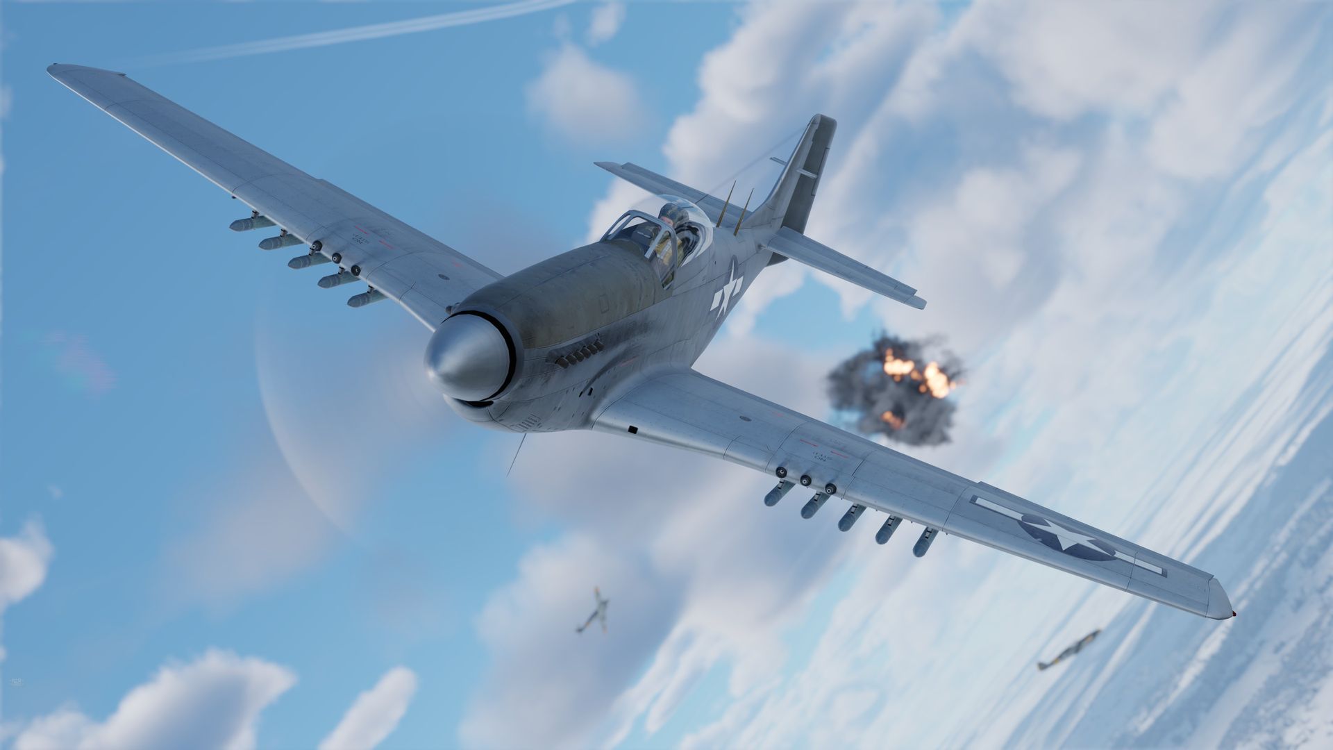 Купить Премиум Танк P-51D-20 "Мустанг" для War Thunder | Вар Тандер