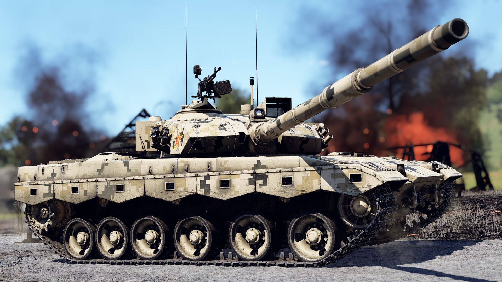 Купить Премиум Танк ZTZ96B для War Thunder | Вар Тандер